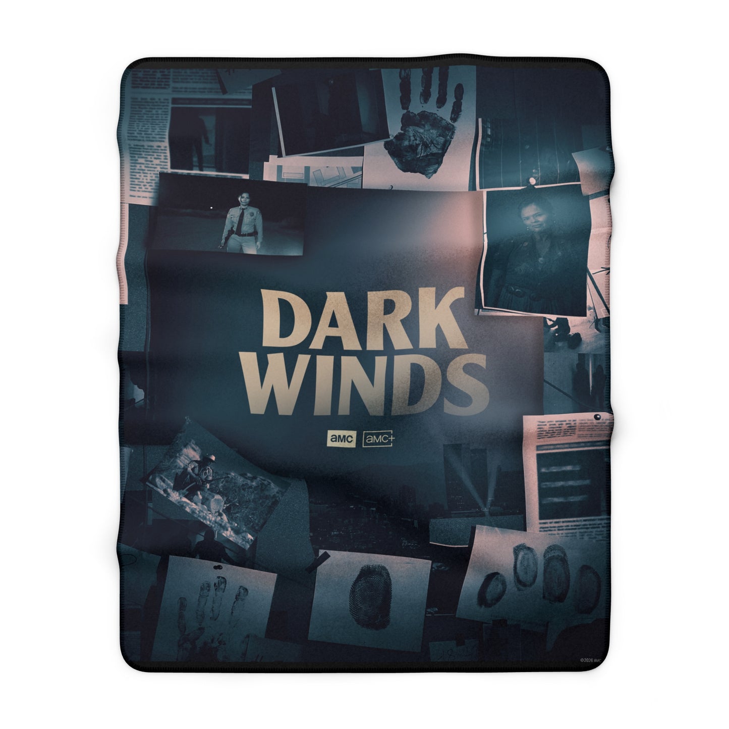Dark Winds Conspiracy Board Sherpa Blanket
