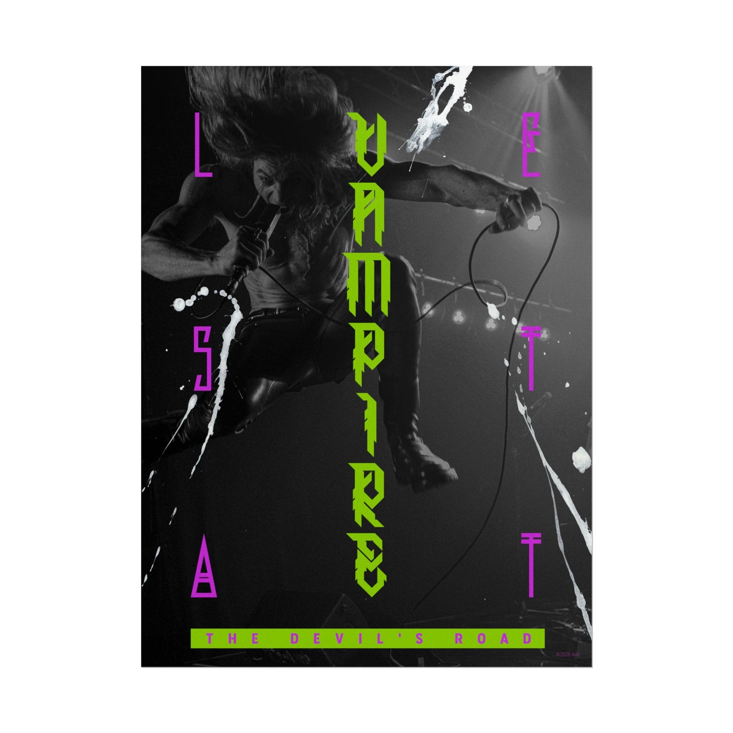 The Vampire Lestat Devils Road Tour Stop Poster