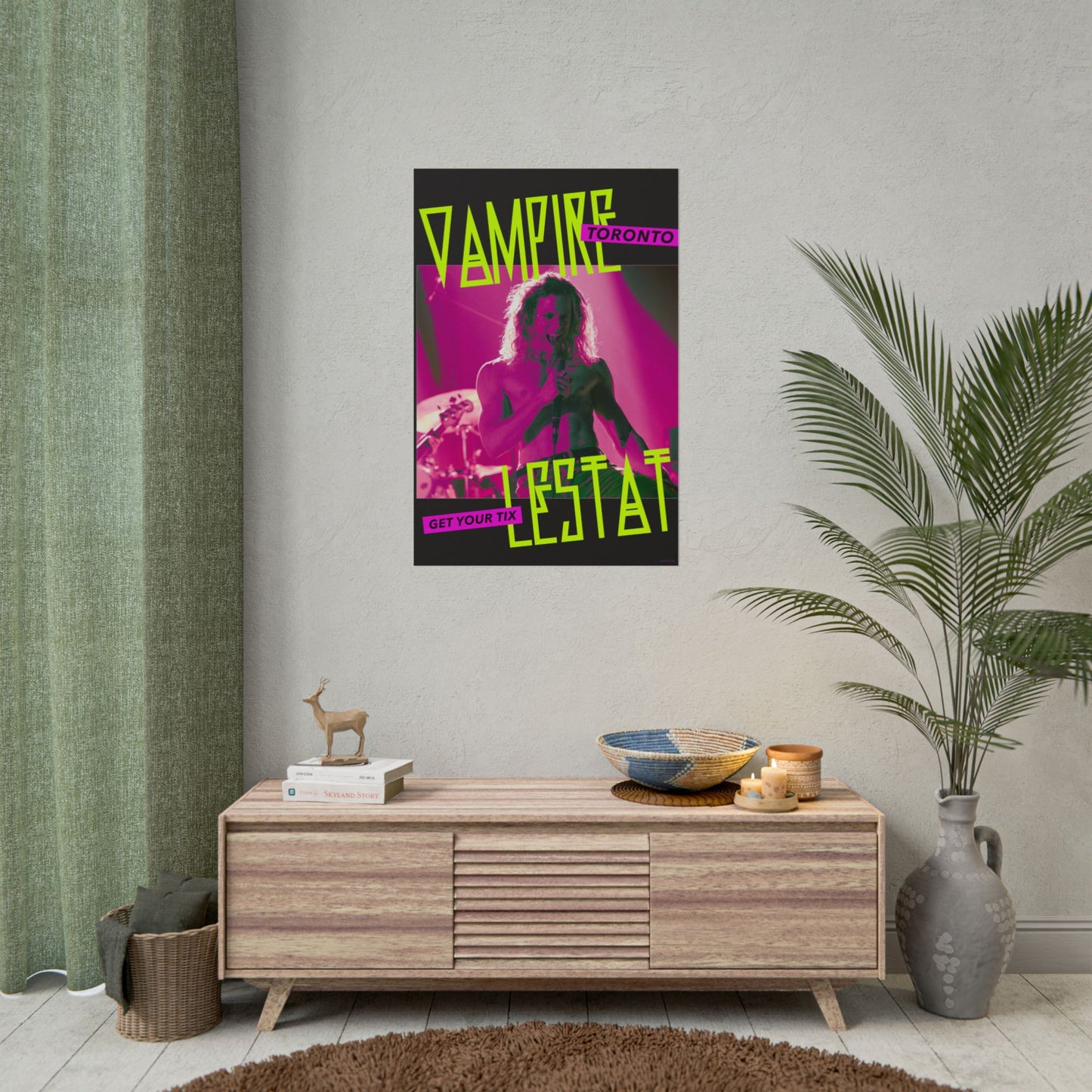 The Vampire Lestat Toronto Tour Stop Poster