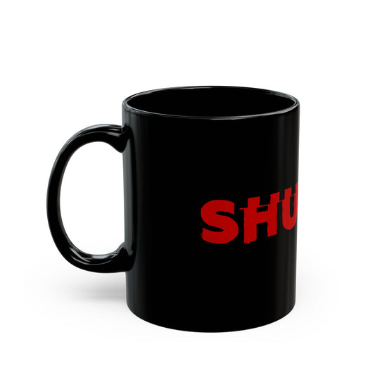 Shudder Logo Black Mug