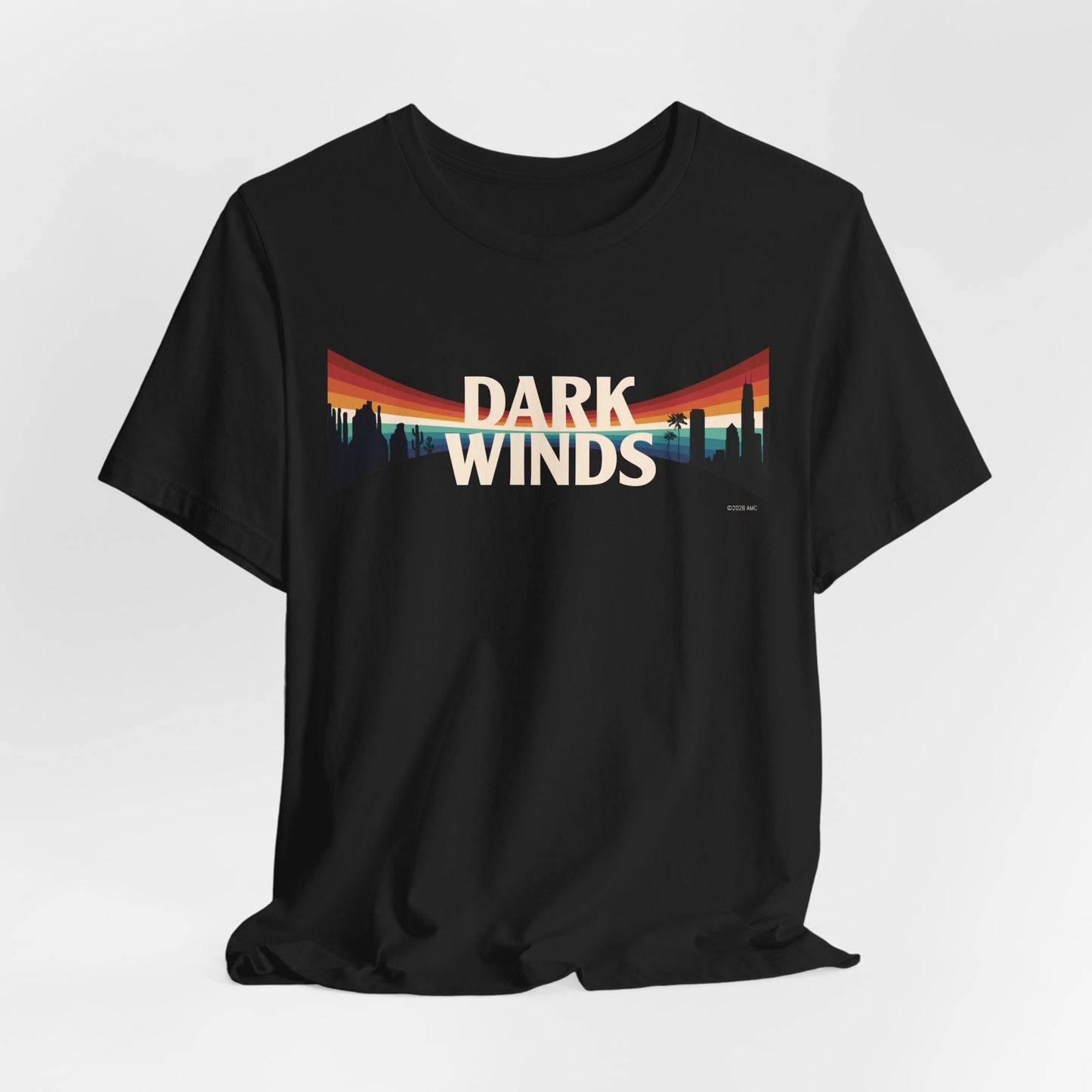 Dark Winds Retro Skyline Logo T-Shirt
