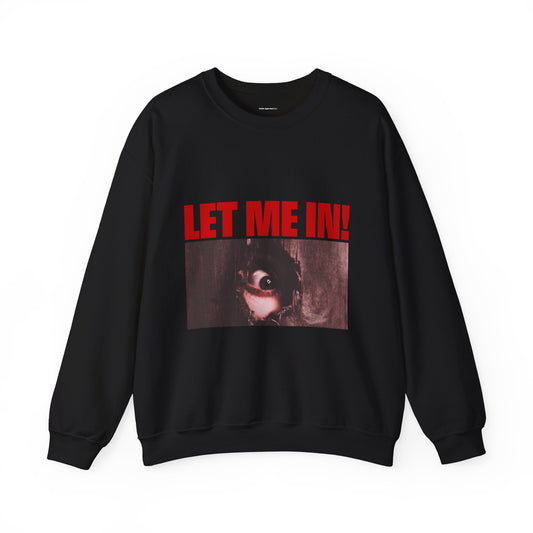 The Mortuary Assistant Let Me In Crewneck Sweatshirt