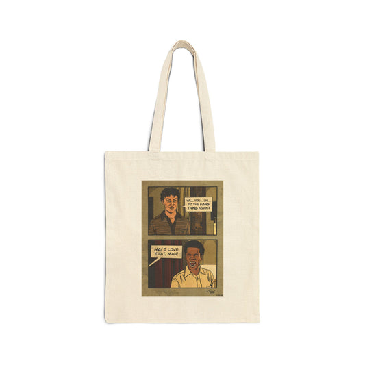 x Cat’s Doodle Dump Fang Thing Cotton Tote Bag