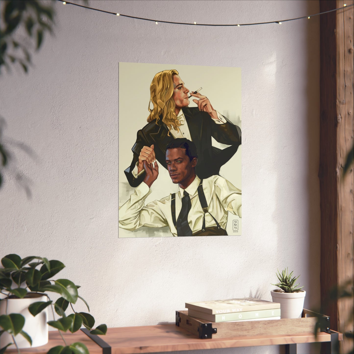 Interview With The Vampire x Zara H Art Loustat Fine Art Poster