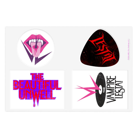 The Vampire Lestat Logo Die Cut Sticker Sheet