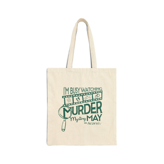 Acorn TV Murder Mystery May Tote Bag