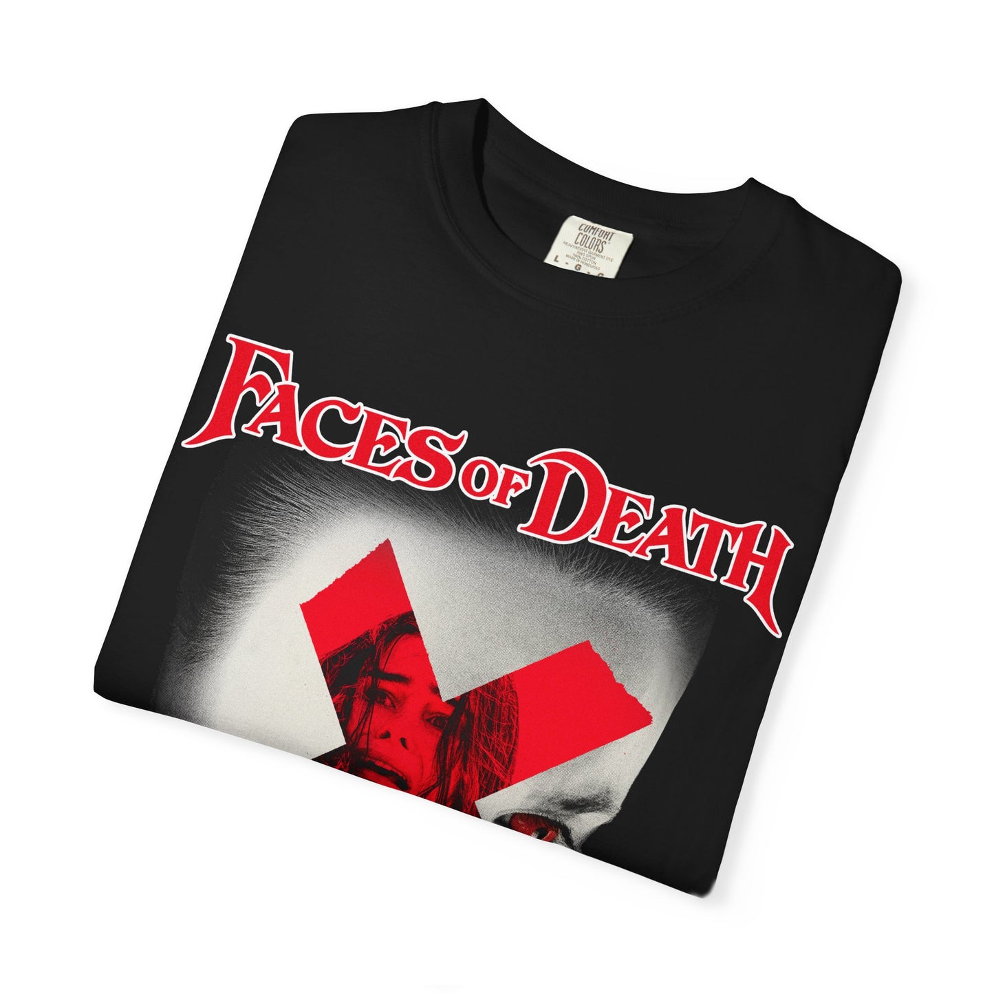 Faces of Death Pay Off Key Art T-shirt