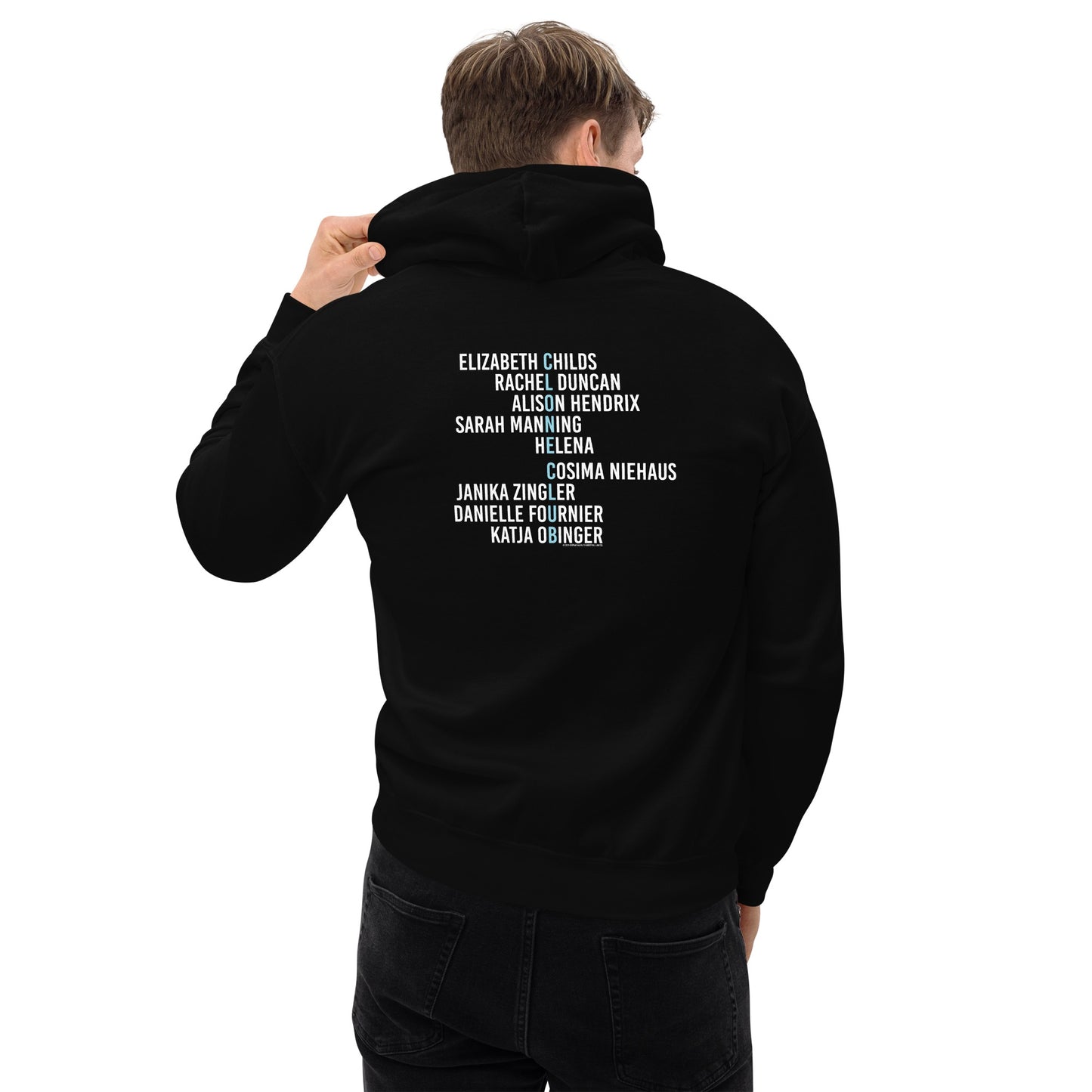 Orphan Black Clone Club Names Hoodie