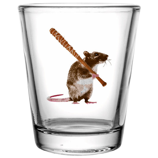 The Walking Dead: Dead City Sewer Slugger Souvenir Shot Glass Clear