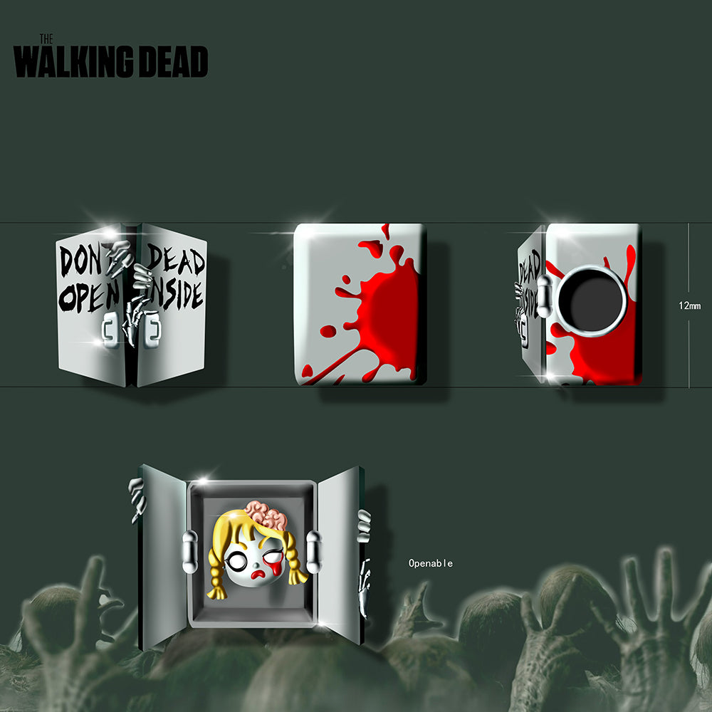 The Walking Dead Openable Door Walkers Gnoce Pendant Dangle Charm