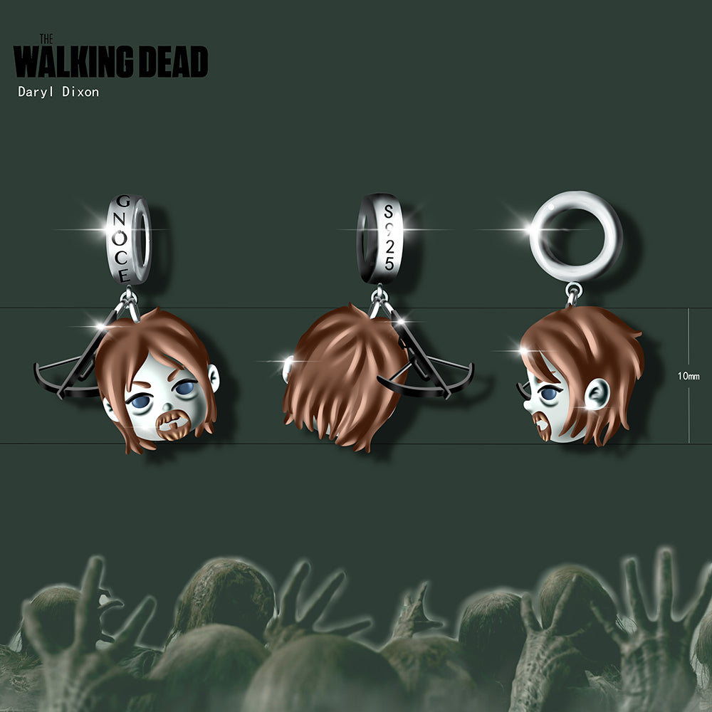 The Walking Dead Daryl Dixon Gnoce Pendant Dangle Charm