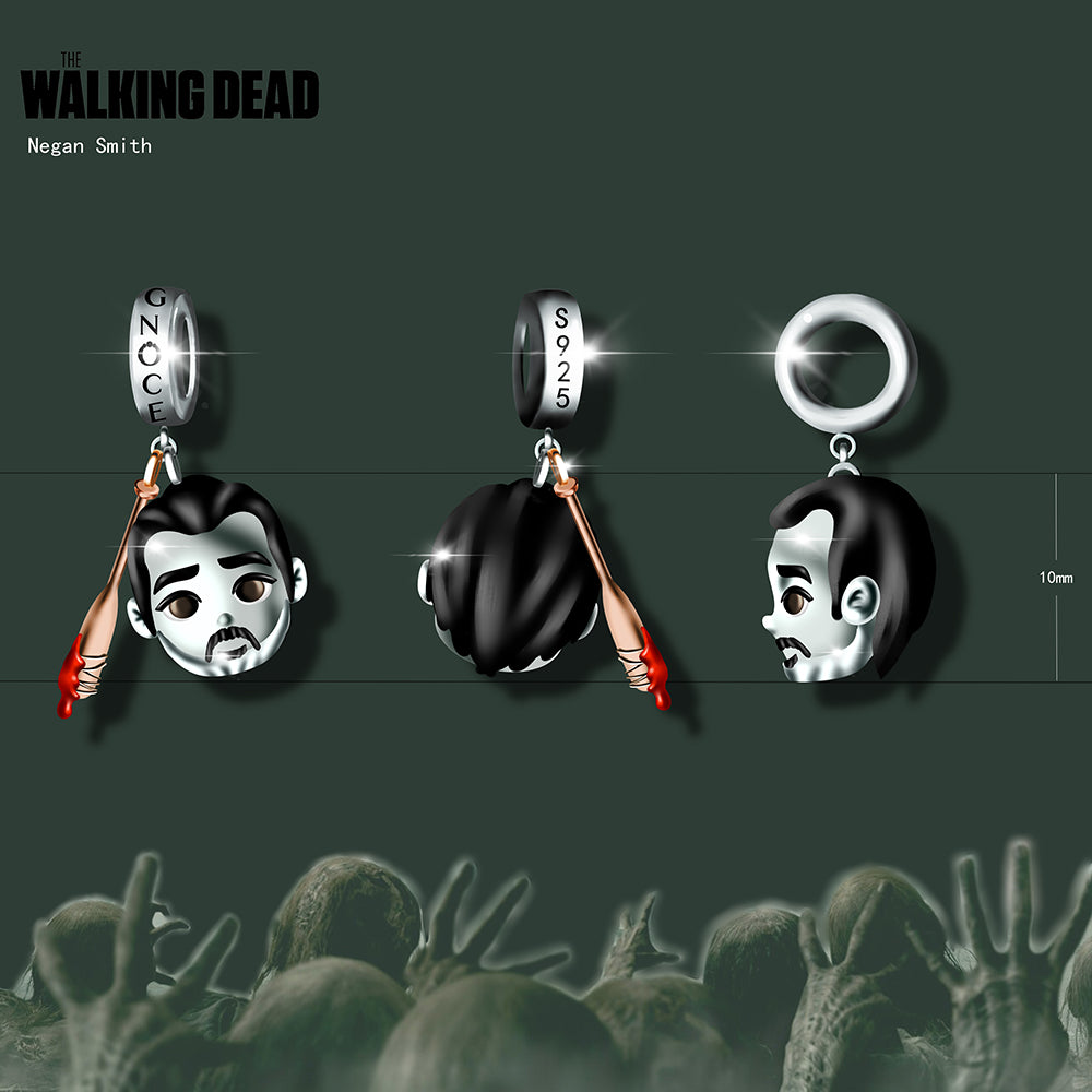 The Walking Dead Negan Smith Gnoce Pendant Dangle Charm