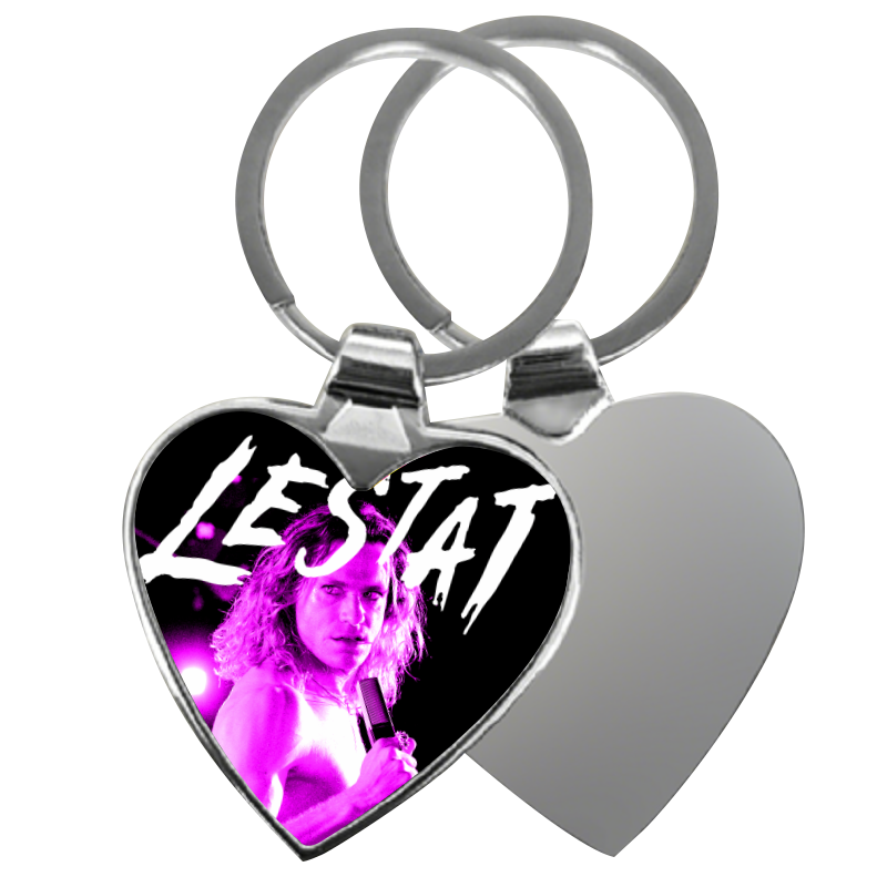 The Vampire Lestat Rockstar Heart Keychain