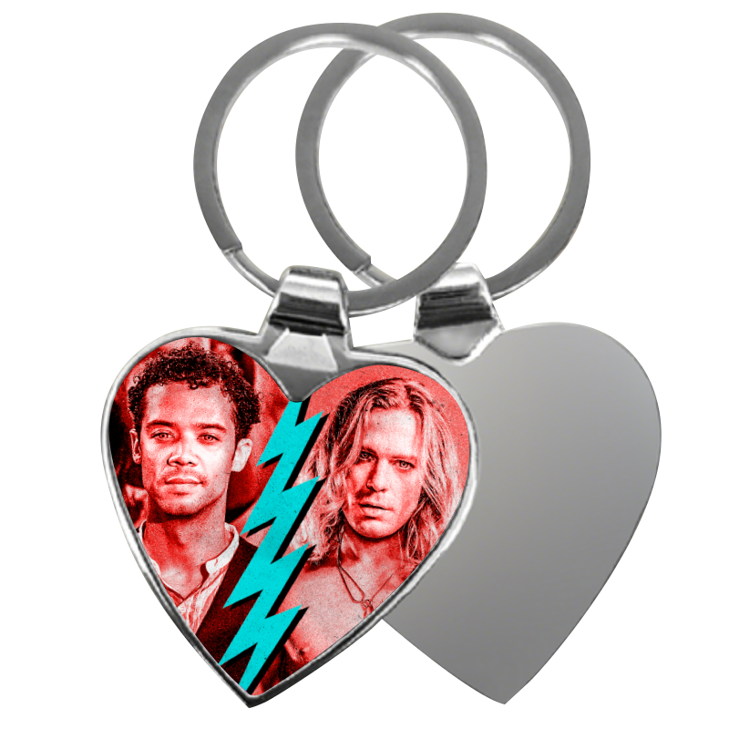 The Vampire Lestat Immortal Bond Heart Keychain
