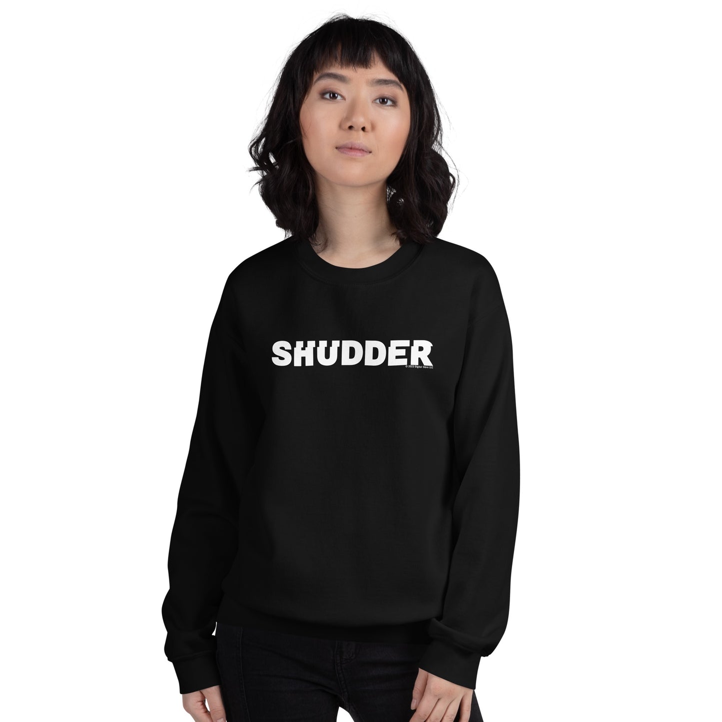 Shudder Logo Fleece Crewneck Sweatshirt