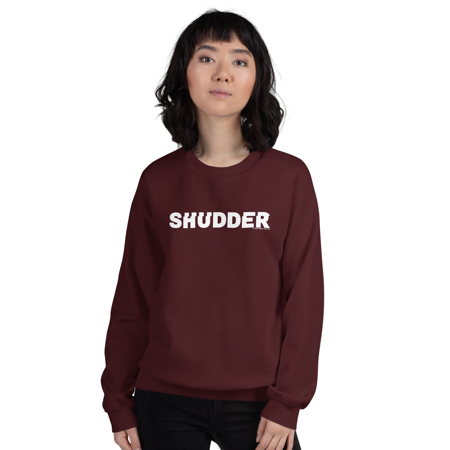 Shudder Logo Fleece Crewneck Sweatshirt