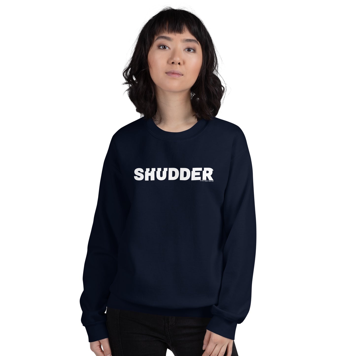 Shudder Logo Fleece Crewneck Sweatshirt
