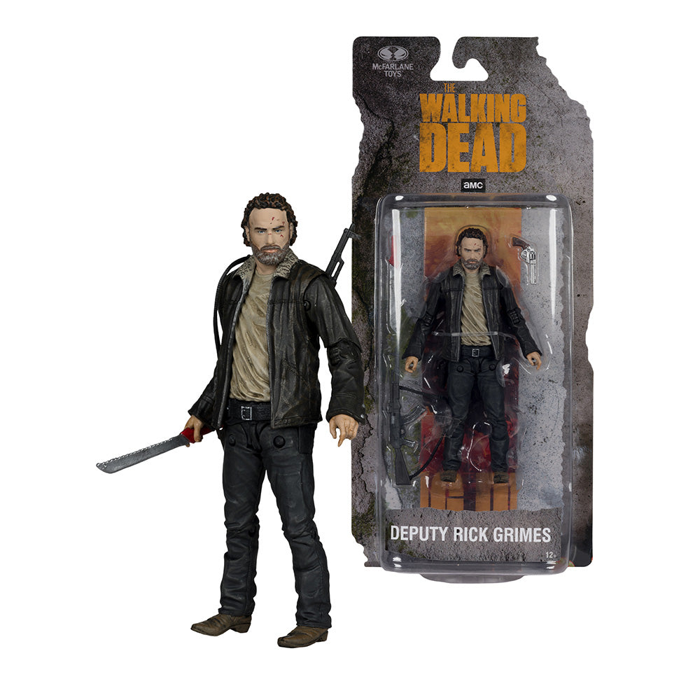 The Walking Dead Deputy Rick Grimes 5 Inch Mcfarlane Figure