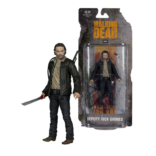 The Walking Dead Deputy Rick Grimes 5 Inch Mcfarlane Figure