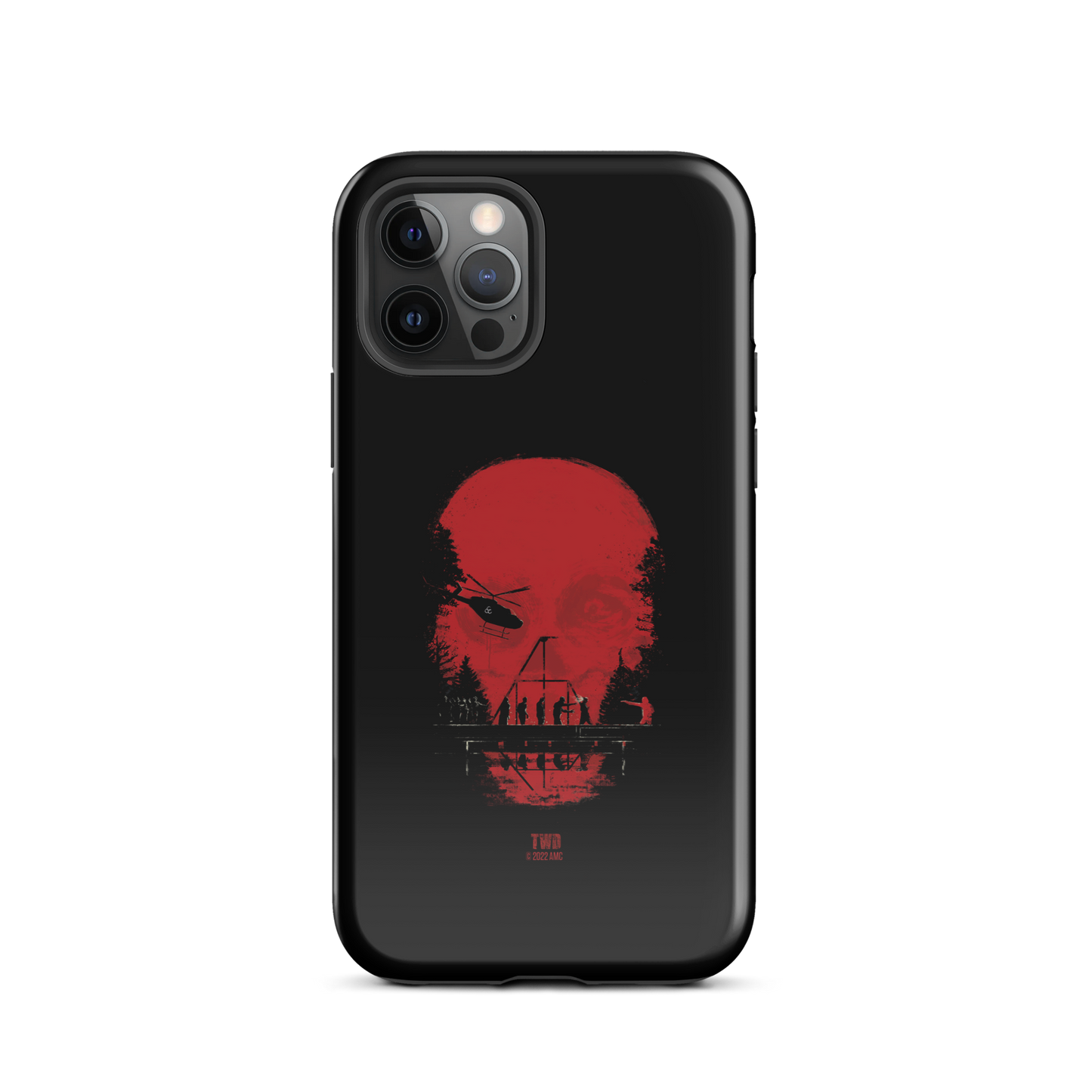 The Walking Dead Skull Tough Phone Case - iPhone