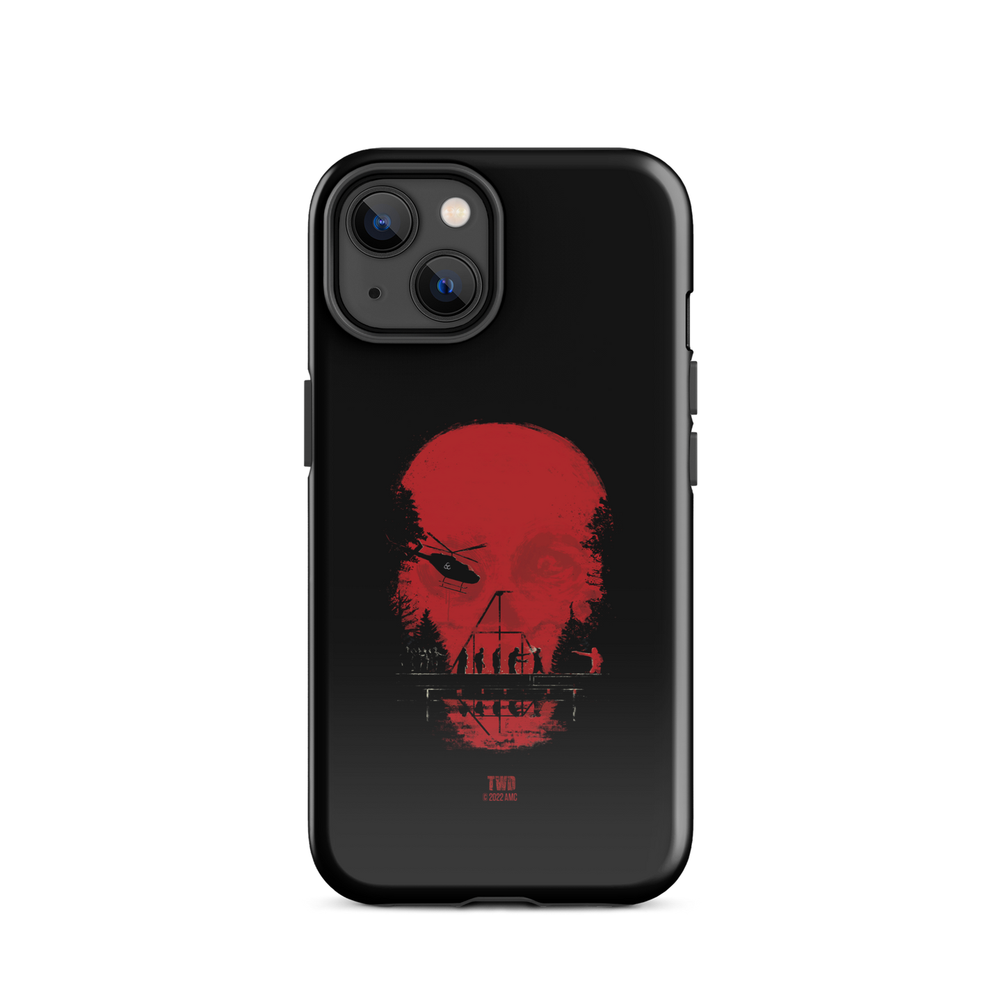 The Walking Dead Skull Tough Phone Case - iPhone