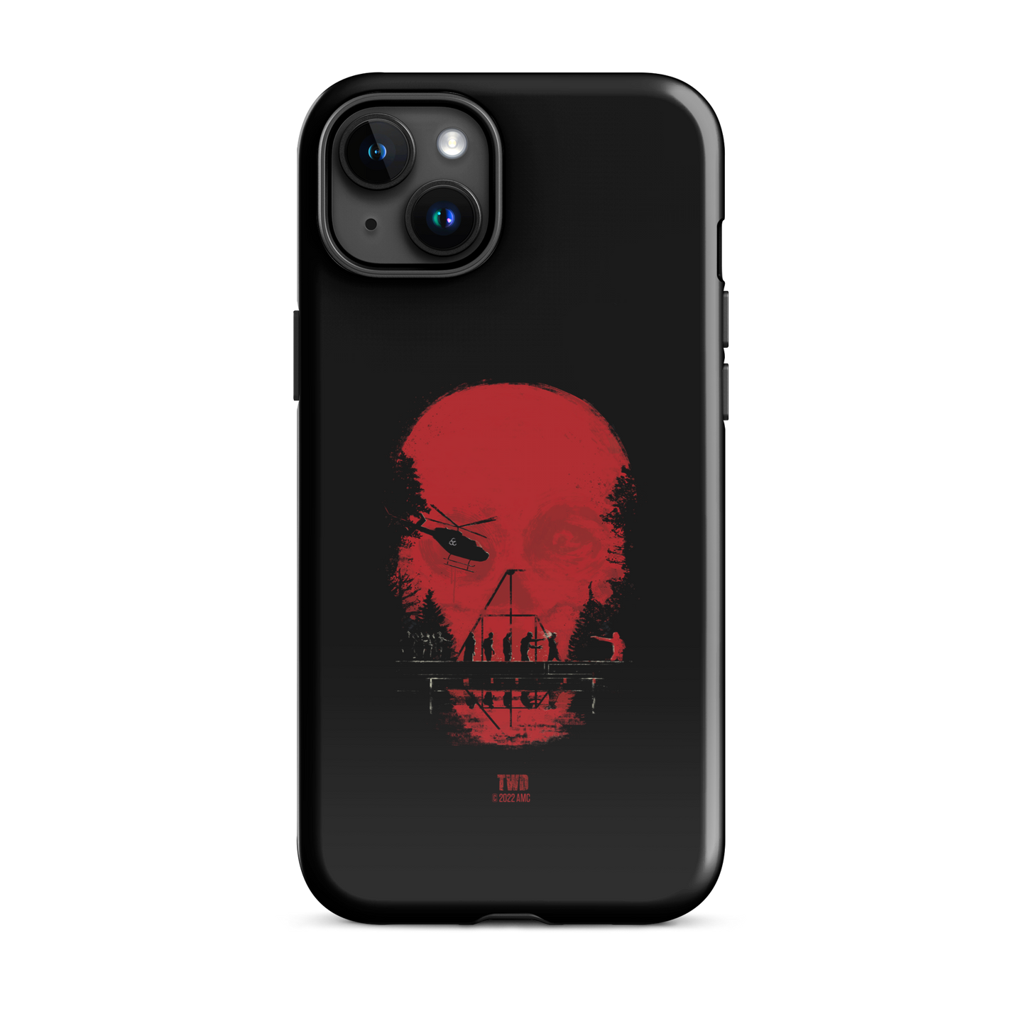 The Walking Dead Skull Tough Phone Case - iPhone