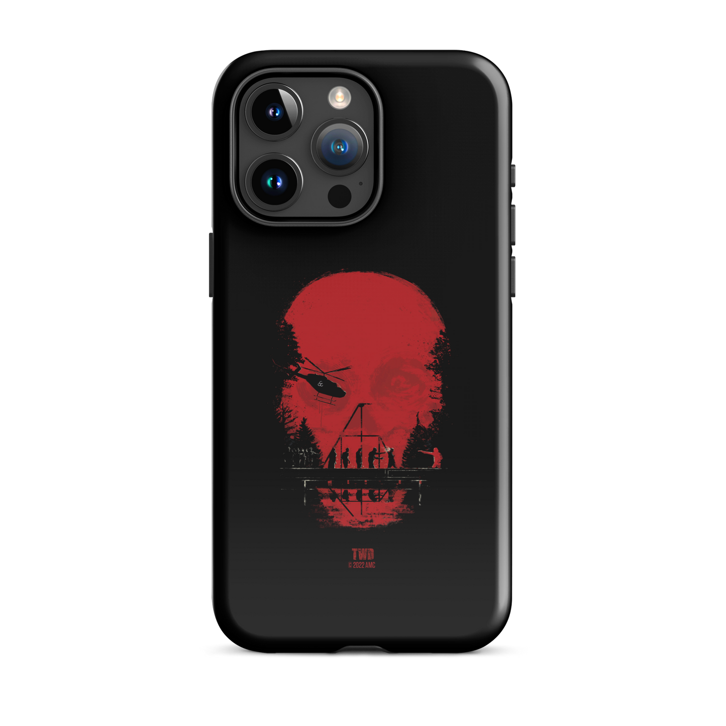 The Walking Dead Skull Tough Phone Case - iPhone