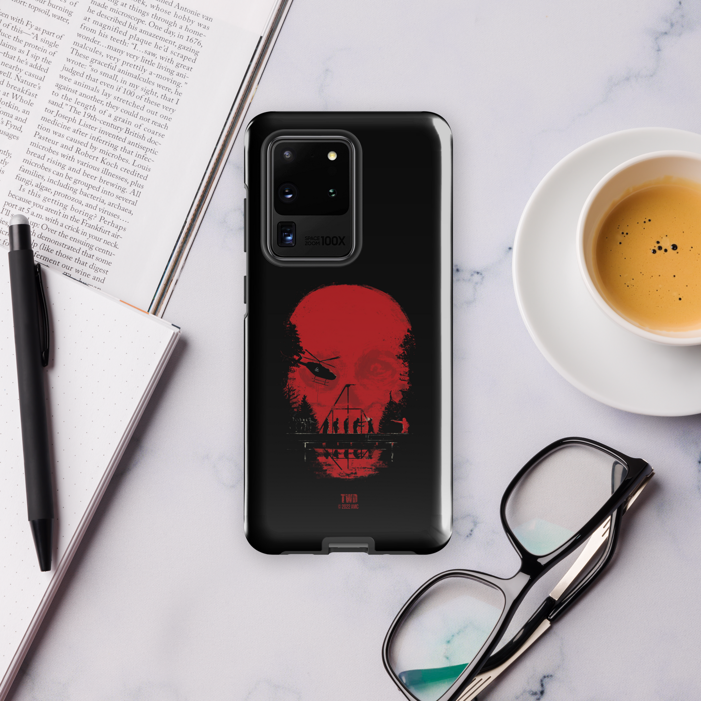 The Walking Dead Skull Tough Phone Case - Samsung