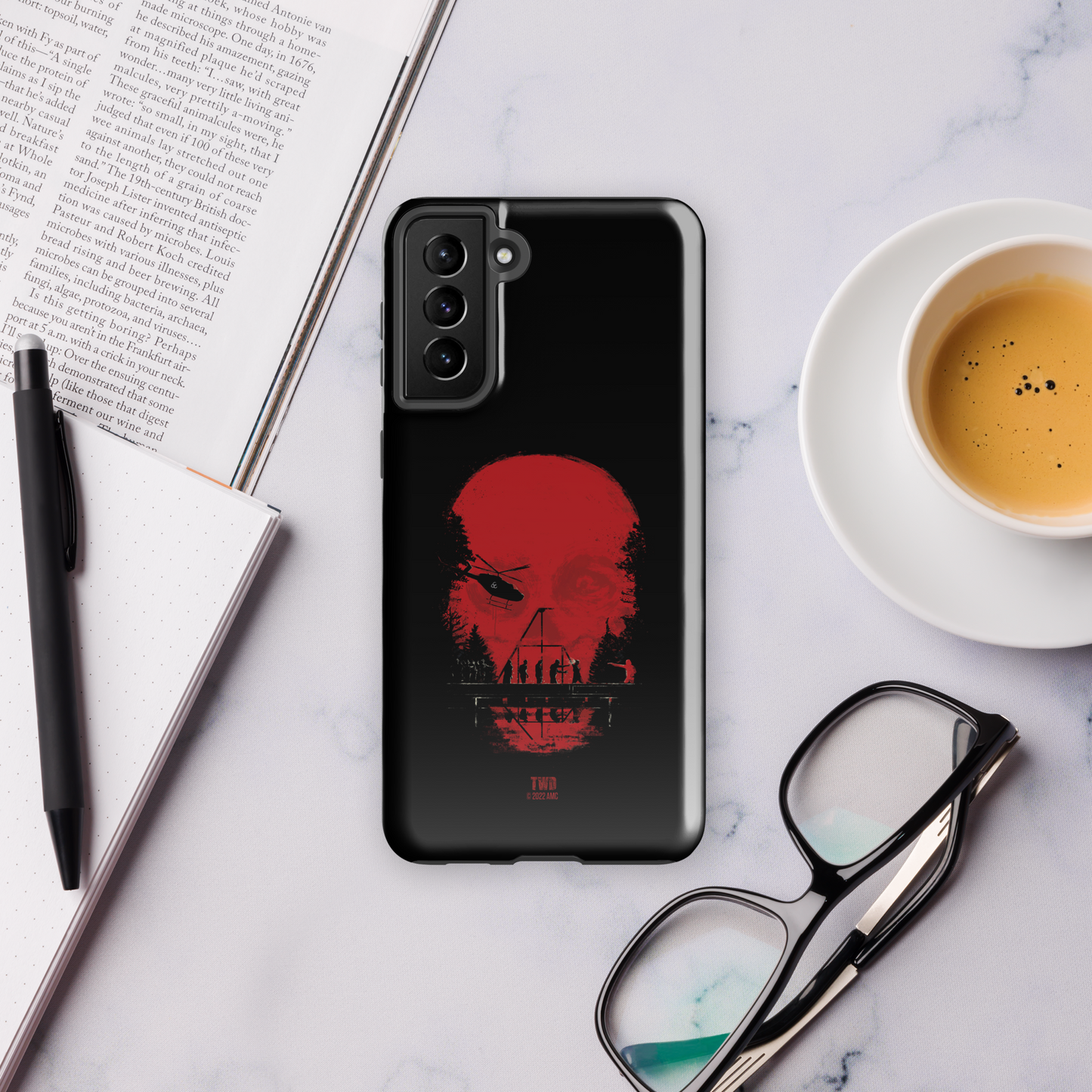 The Walking Dead Skull Tough Phone Case - Samsung
