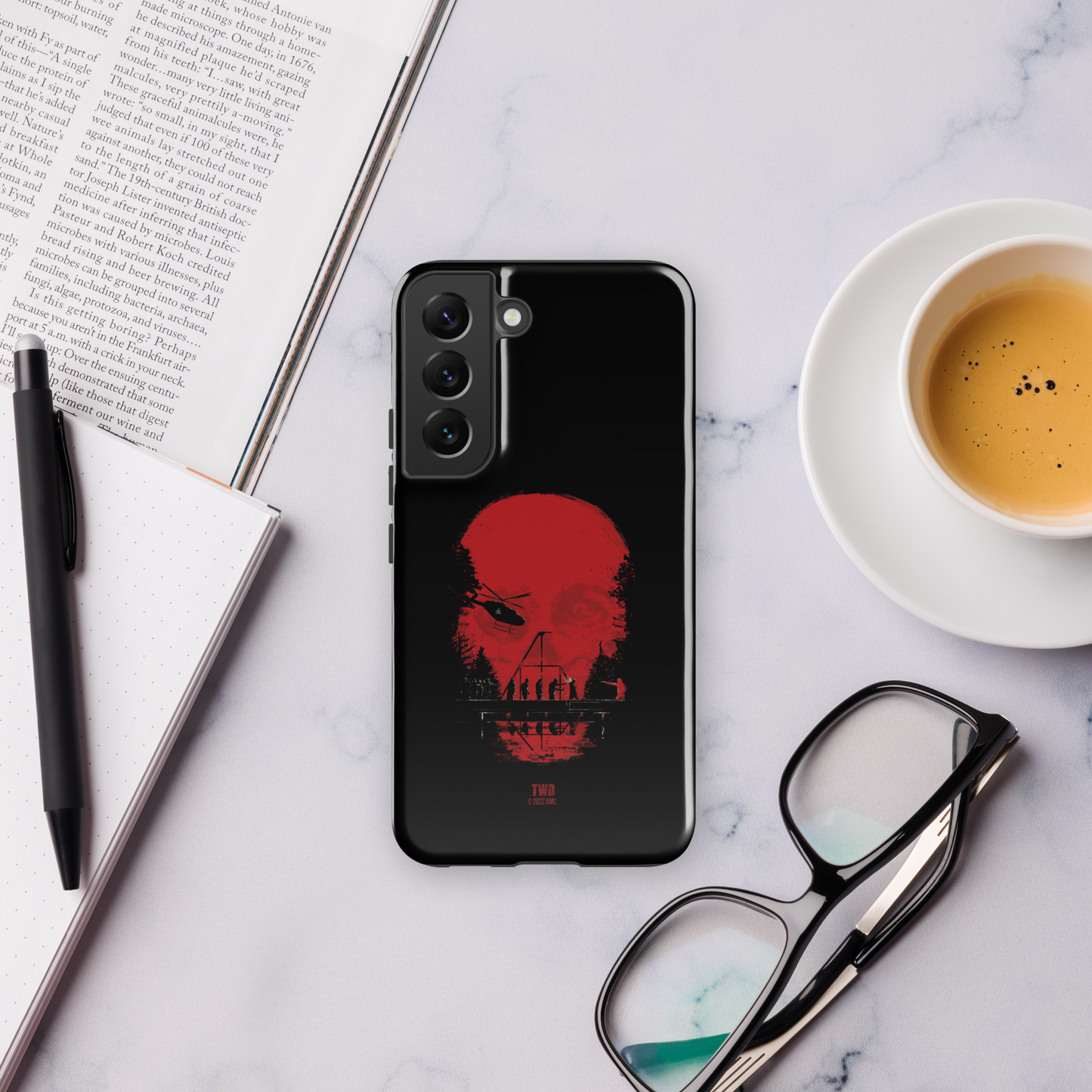 The Walking Dead Skull Tough Phone Case - Samsung