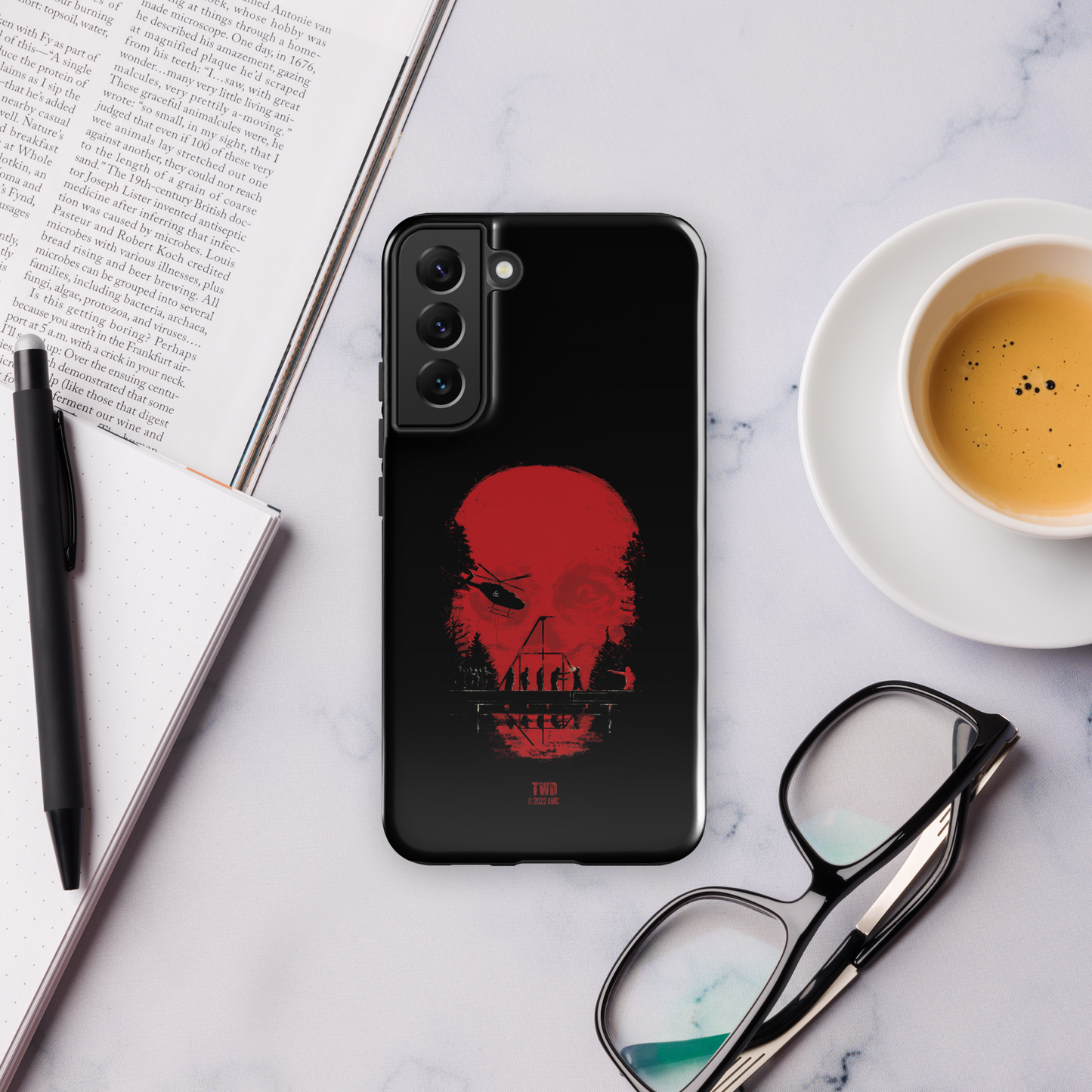 The Walking Dead Skull Tough Phone Case - Samsung