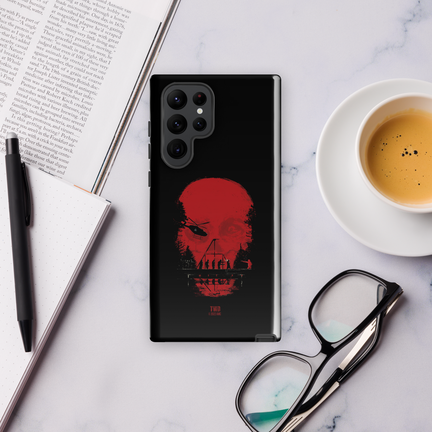 The Walking Dead Skull Tough Phone Case - Samsung