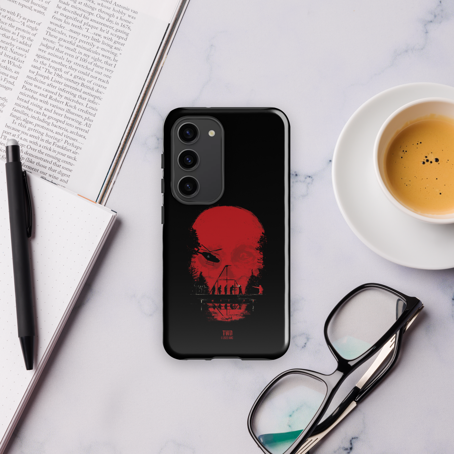 The Walking Dead Skull Tough Phone Case - Samsung