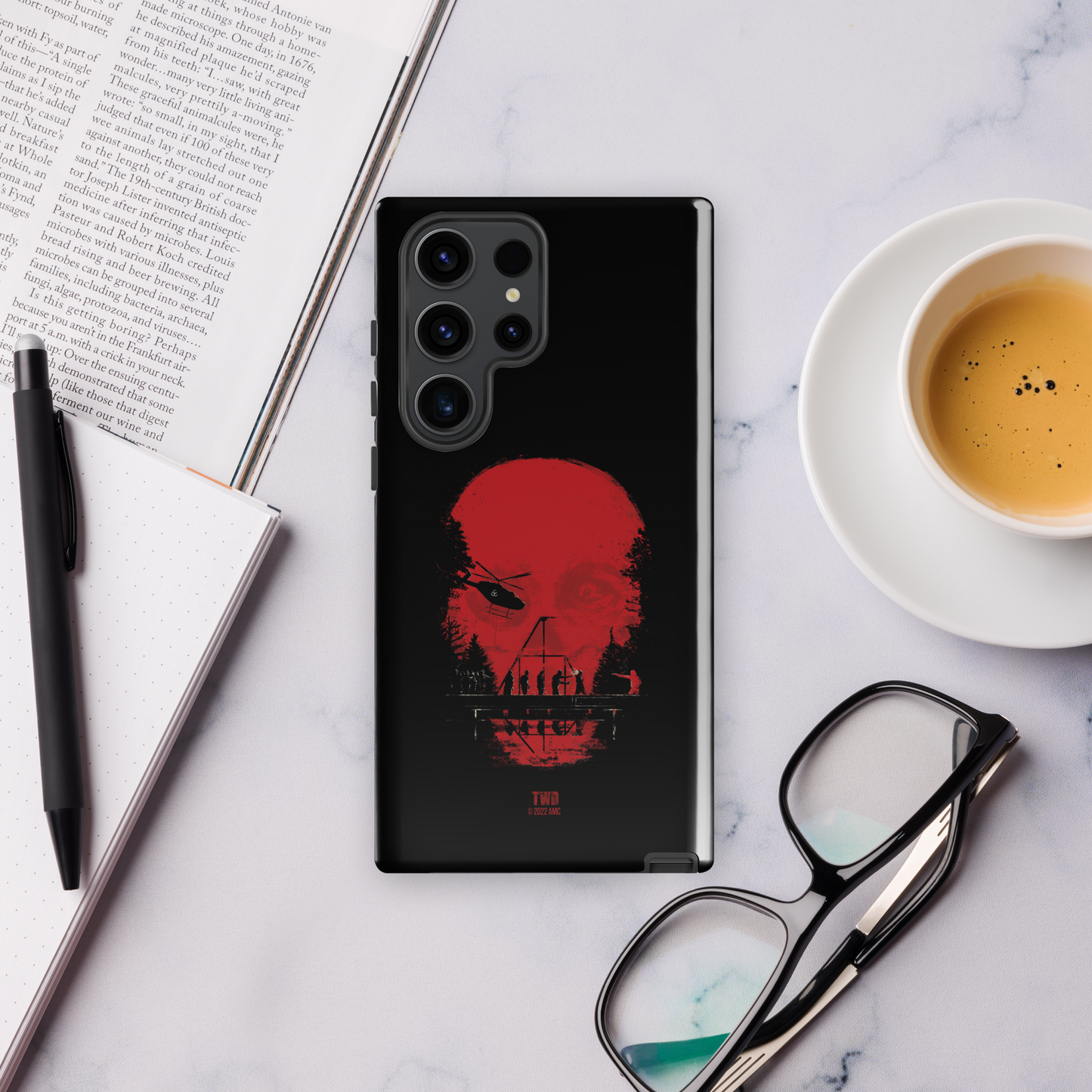The Walking Dead Skull Tough Phone Case - Samsung