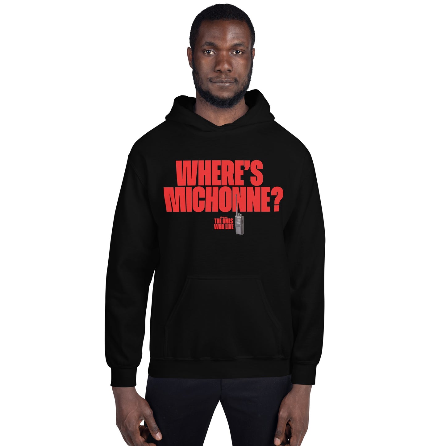 The Walking Dead Where's Michonne? Walkie Adult Hoodie