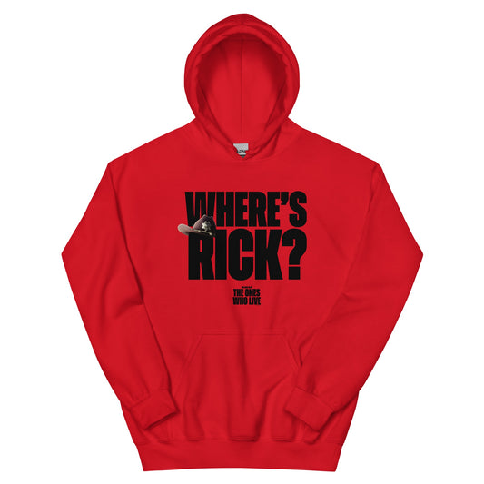 The Walking Dead Where's Rick? Sheriff's Hat Adult Hoodie