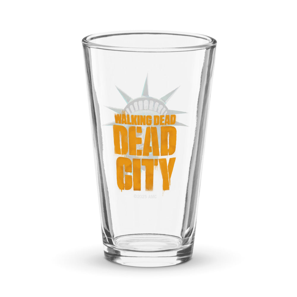 The Walking Dead: Dead City Walkers Welcome Souvenir Pint Glass