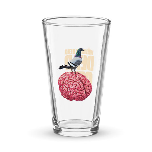 The Walking Dead: Dead City Bird Brain Souvenir Shaker Pint Glass