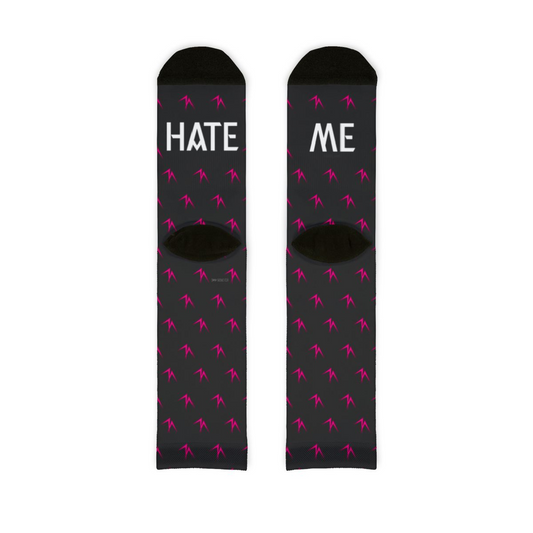The Vampire Lestat Hate Me Crew Socks