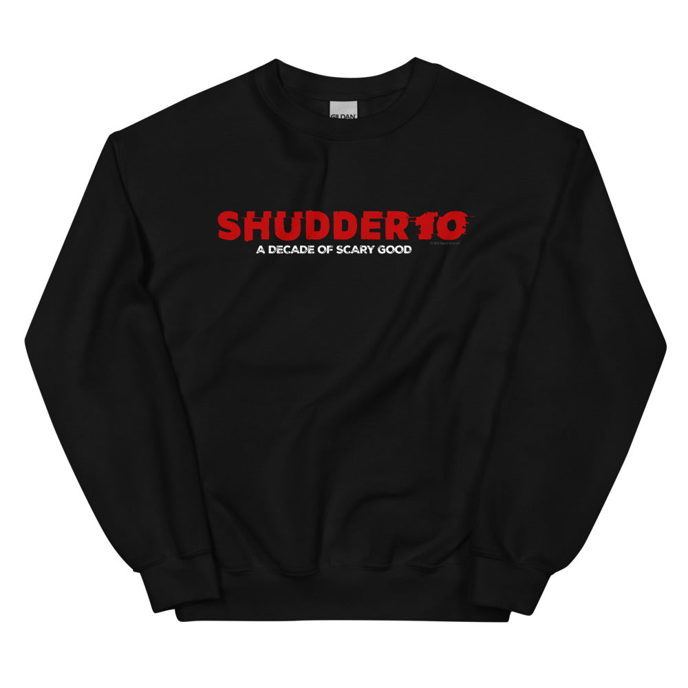 Shudder 10 Year Anniversary Sweatshirt Black