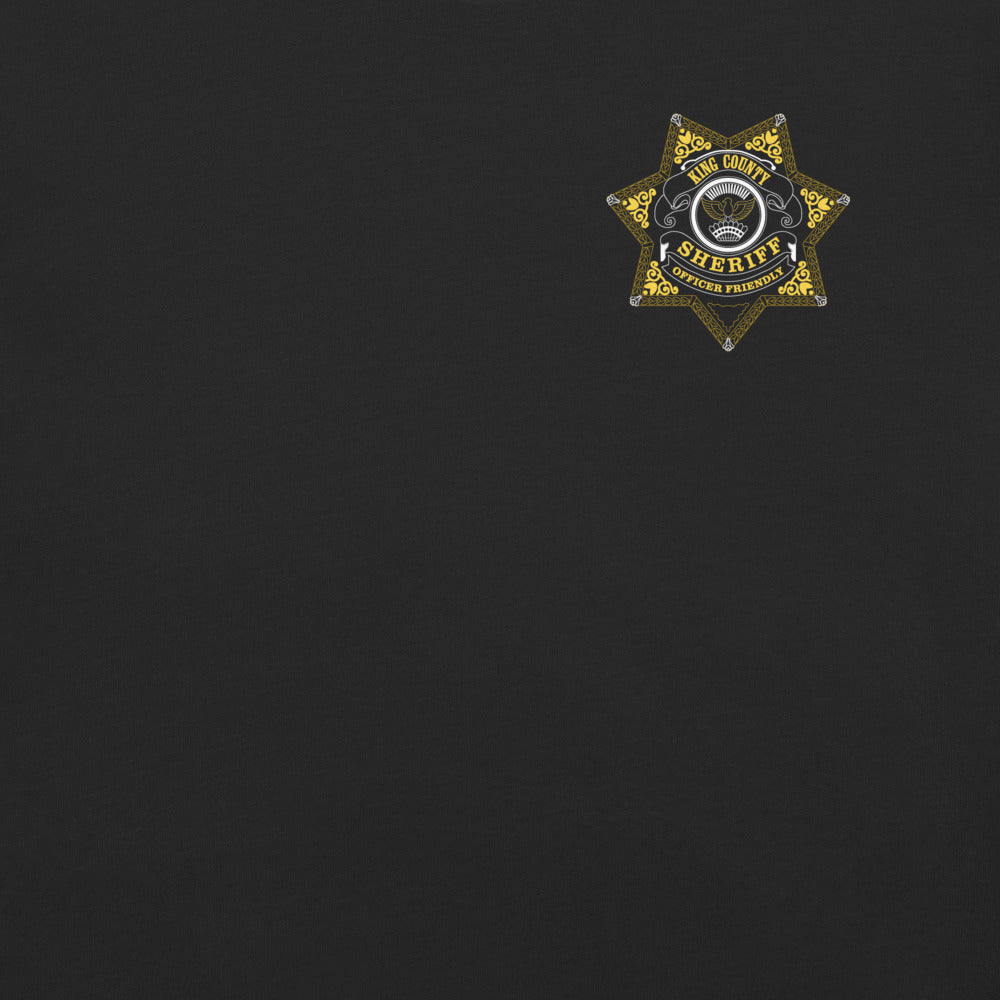 The Walking Dead Comfort Colors T-Shirt 15th Anniversary Badge Black