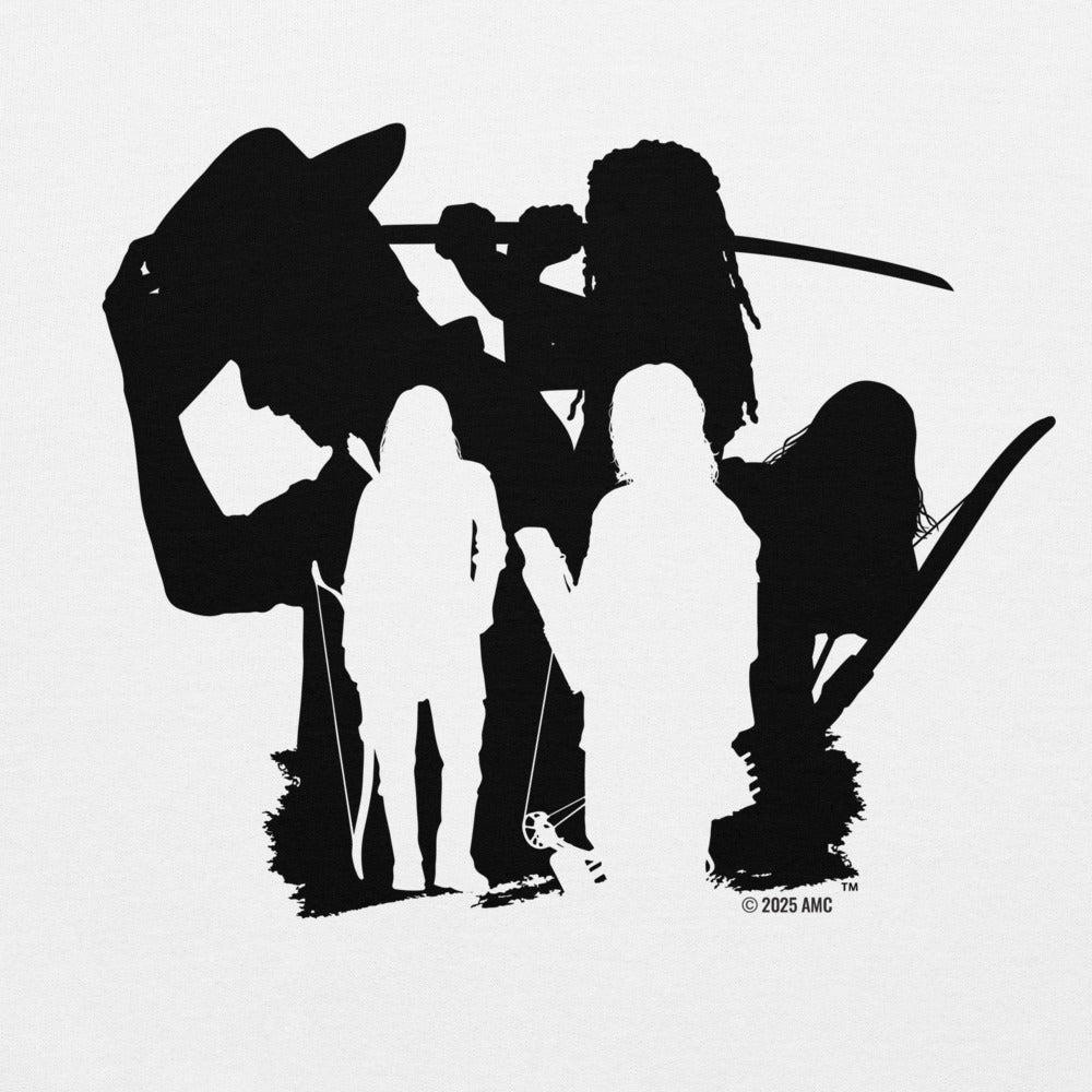 The Walking Dead Hoodie 15th Anniversary Resurrected White