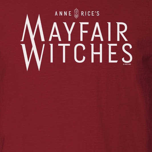 Anne Rice's Mayfair Witches Logo Adult Short Sleeve T-Shirt