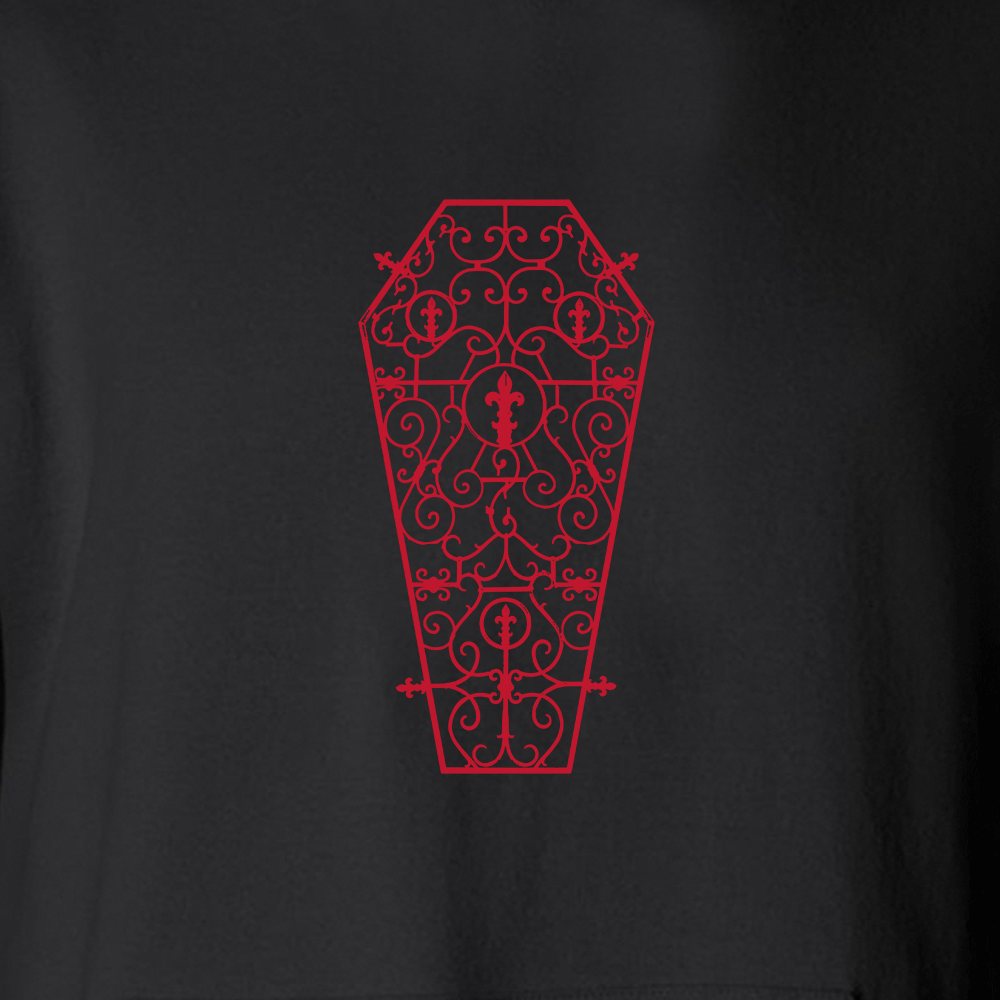 Anne Rice's Interview With The Vampire Crimson Coffin Hooded Sweatshirt