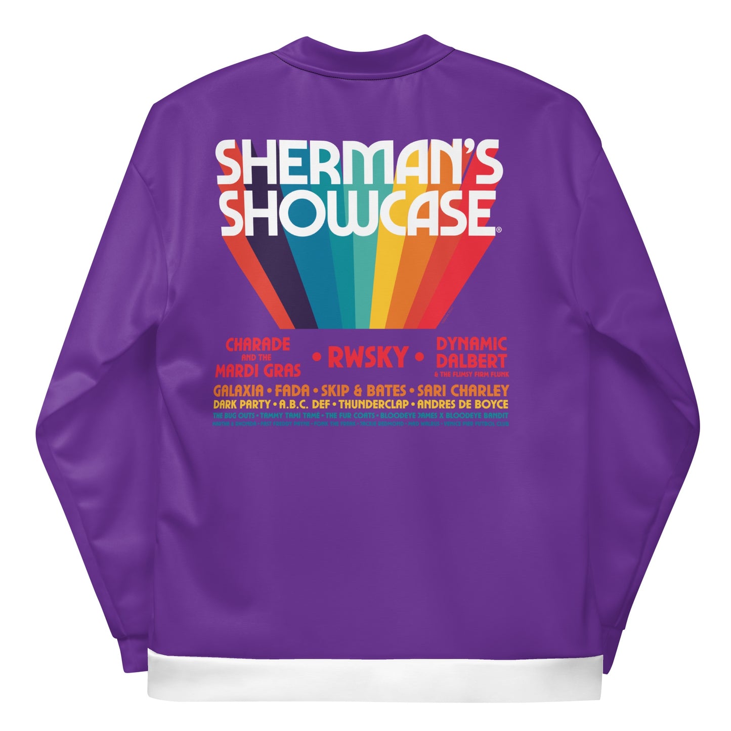Shermans Showcase Spectacular Logo Unisex Bomber Jacket