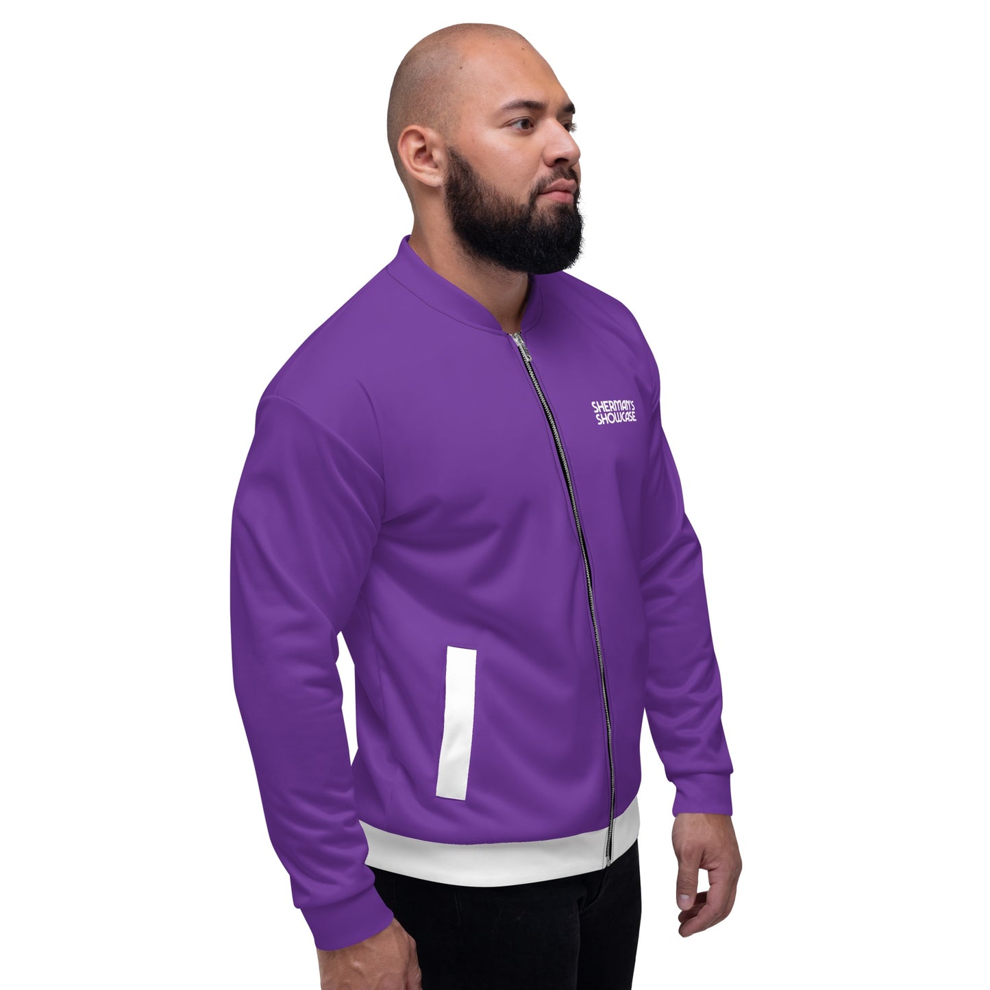 Shermans Showcase Spectacular Logo Unisex Bomber Jacket