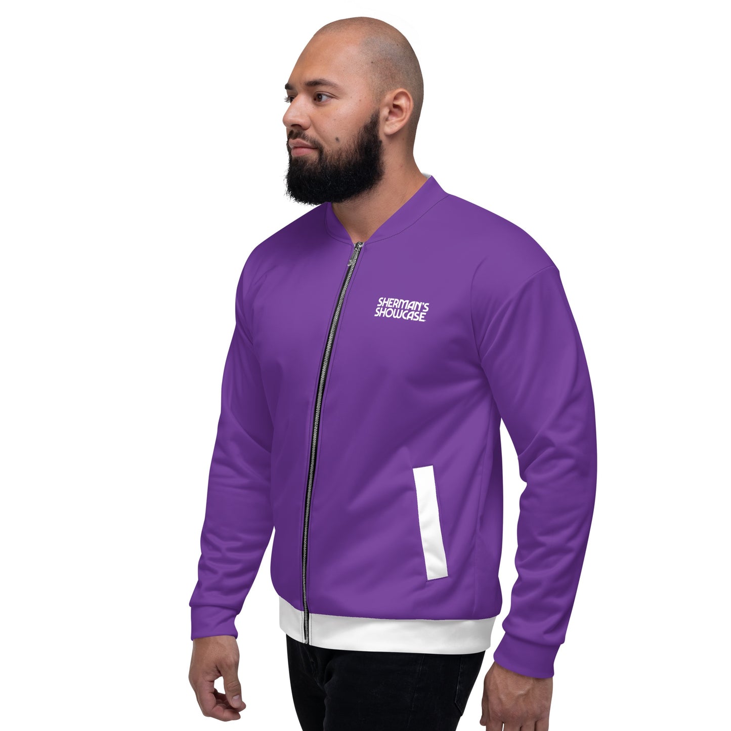 Shermans Showcase Spectacular Logo Unisex Bomber Jacket