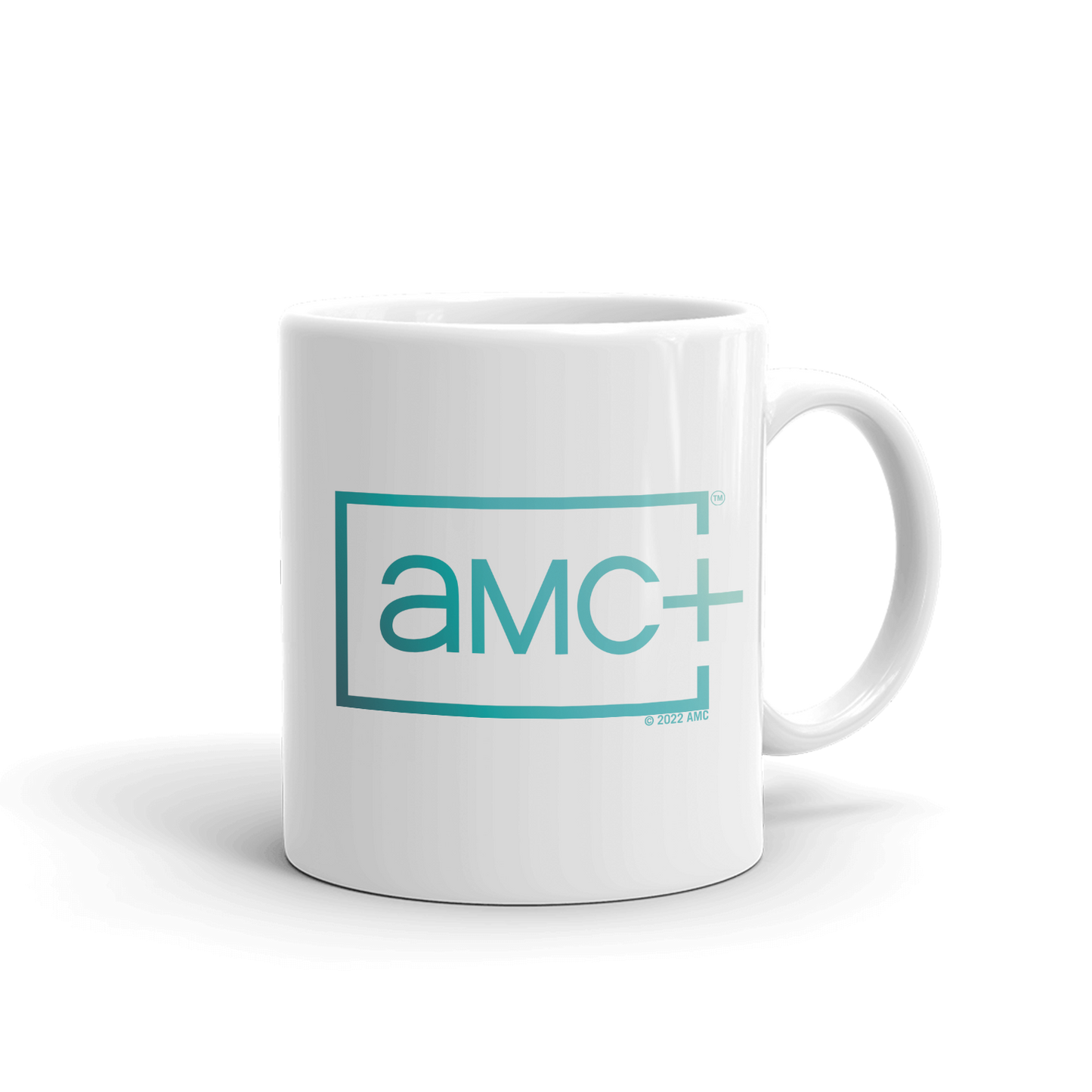 AMC+ Logo White Mug
