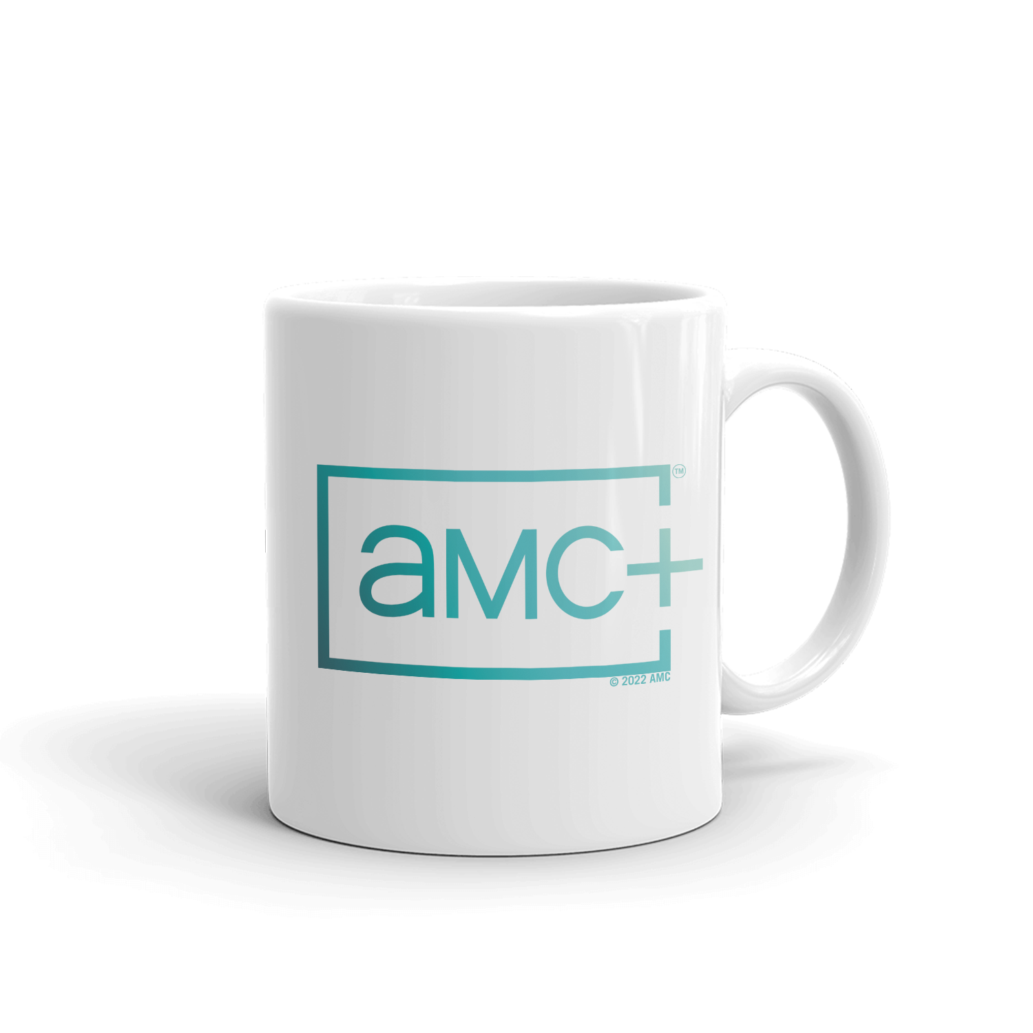 AMC+ Logo White Mug