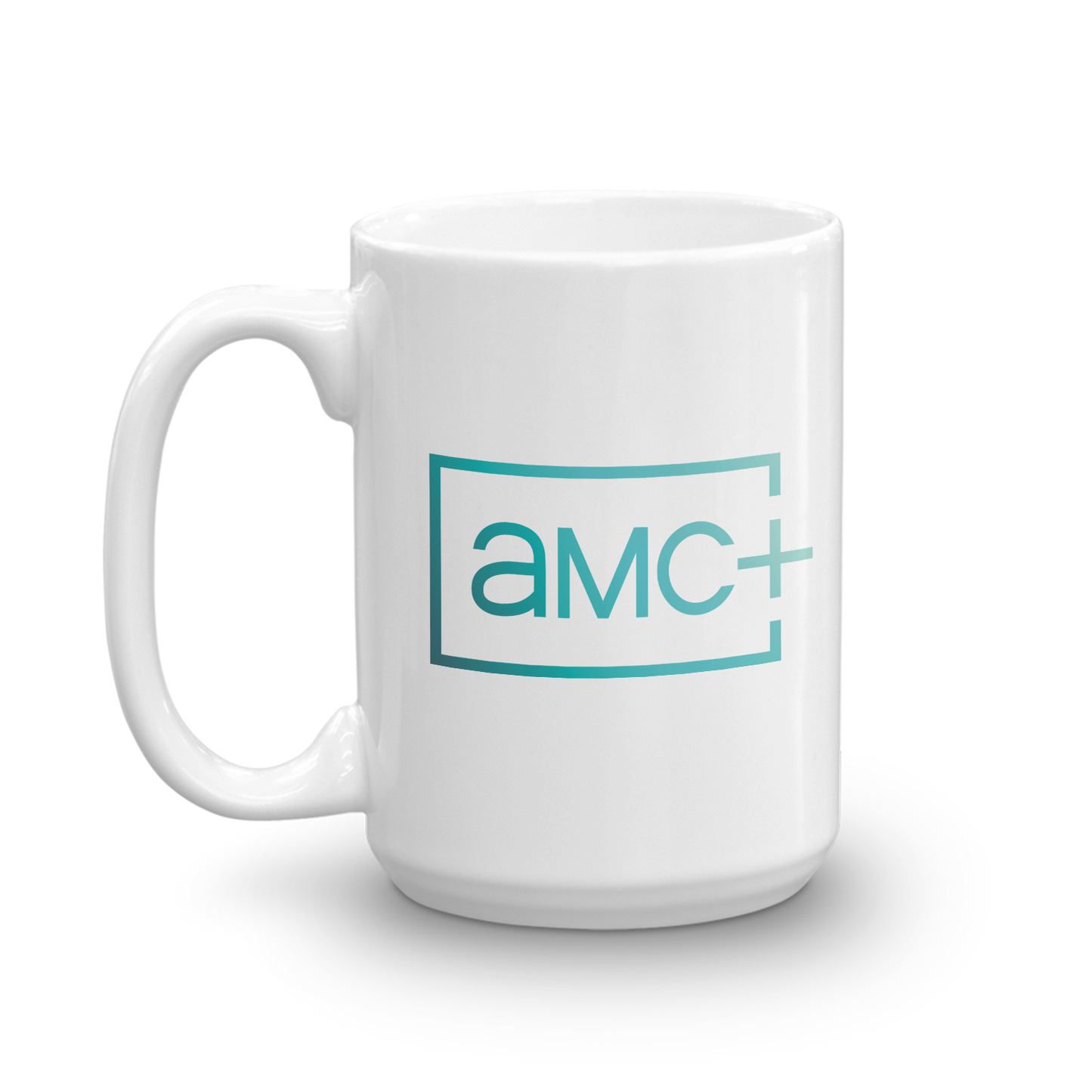 AMC+ Logo White Mug